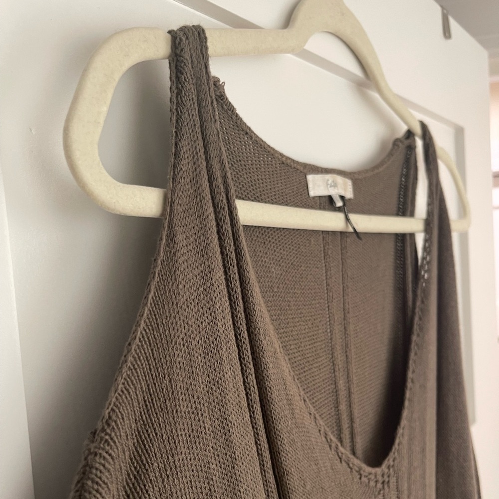 Cutout shoulder sweater